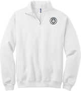 NJ Jets NuBlend 1/4-Zip Cadet Collar Sweatshirt