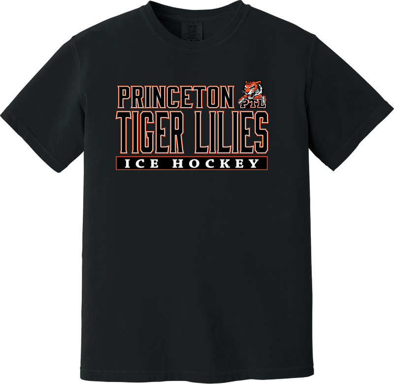 Princeton Tiger Lilies Heavyweight Ring Spun Tee