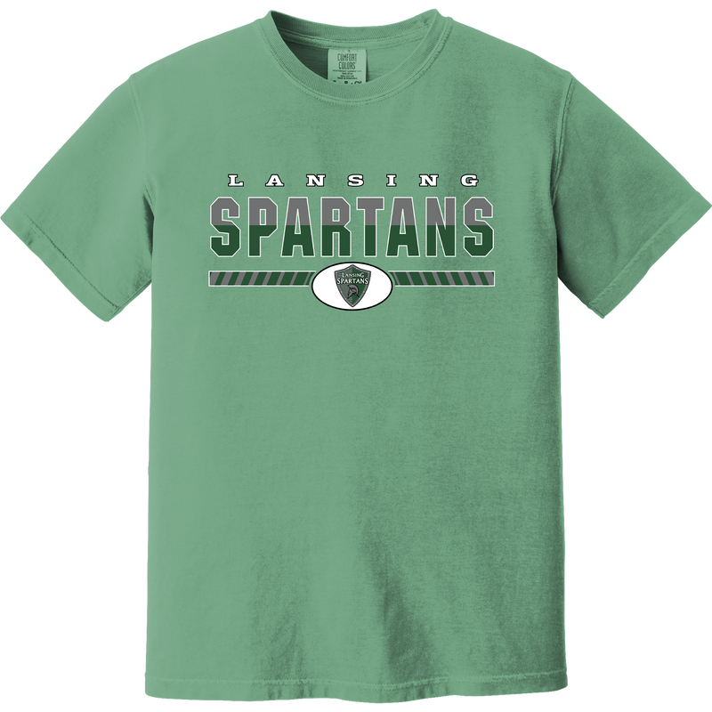 Lansing Spartans Heavyweight Ring Spun Tee