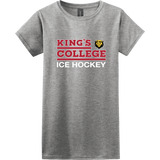 King's College Softstyle Ladies T-Shirt