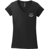 Midd South Hockey Softstyle Ladies Fit V-Neck T-Shirt