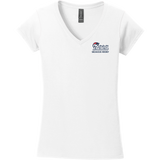 Secaucus Patriots Softstyle Ladies Fit V-Neck T-Shirt