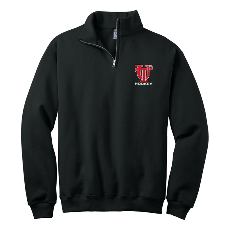 University of Tampa NuBlend 1/4-Zip Cadet Collar Sweatshirt