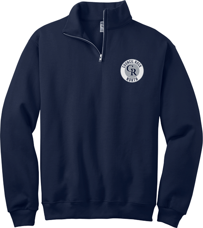 Council Rock North NuBlend 1/4-Zip Cadet Collar Sweatshirt