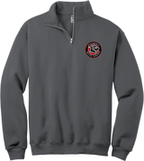 Palmyra Black Knights NuBlend 1/4-Zip Cadet Collar Sweatshirt