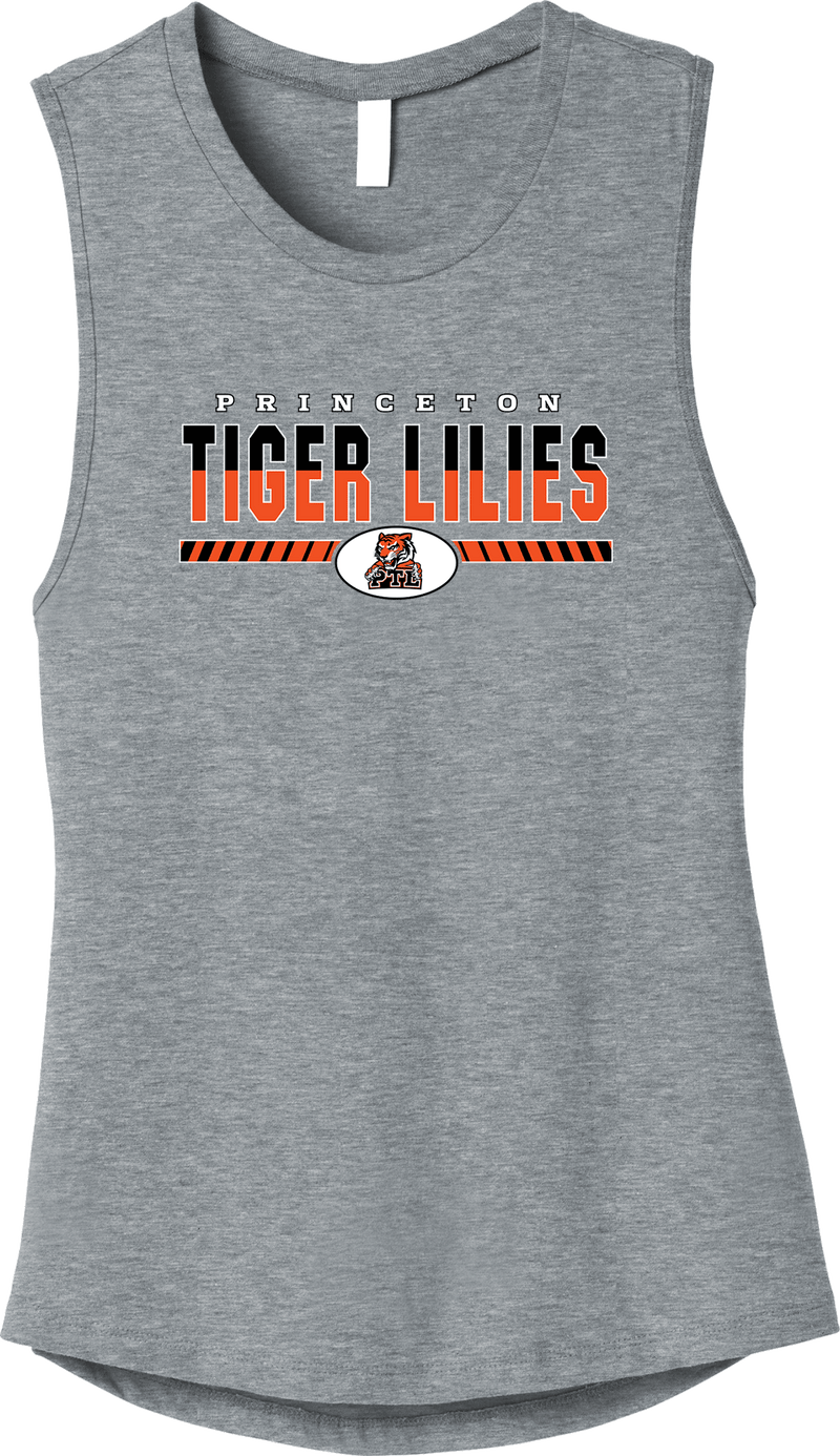 Princeton Tiger Lilies Womens Jersey Muscle Tank