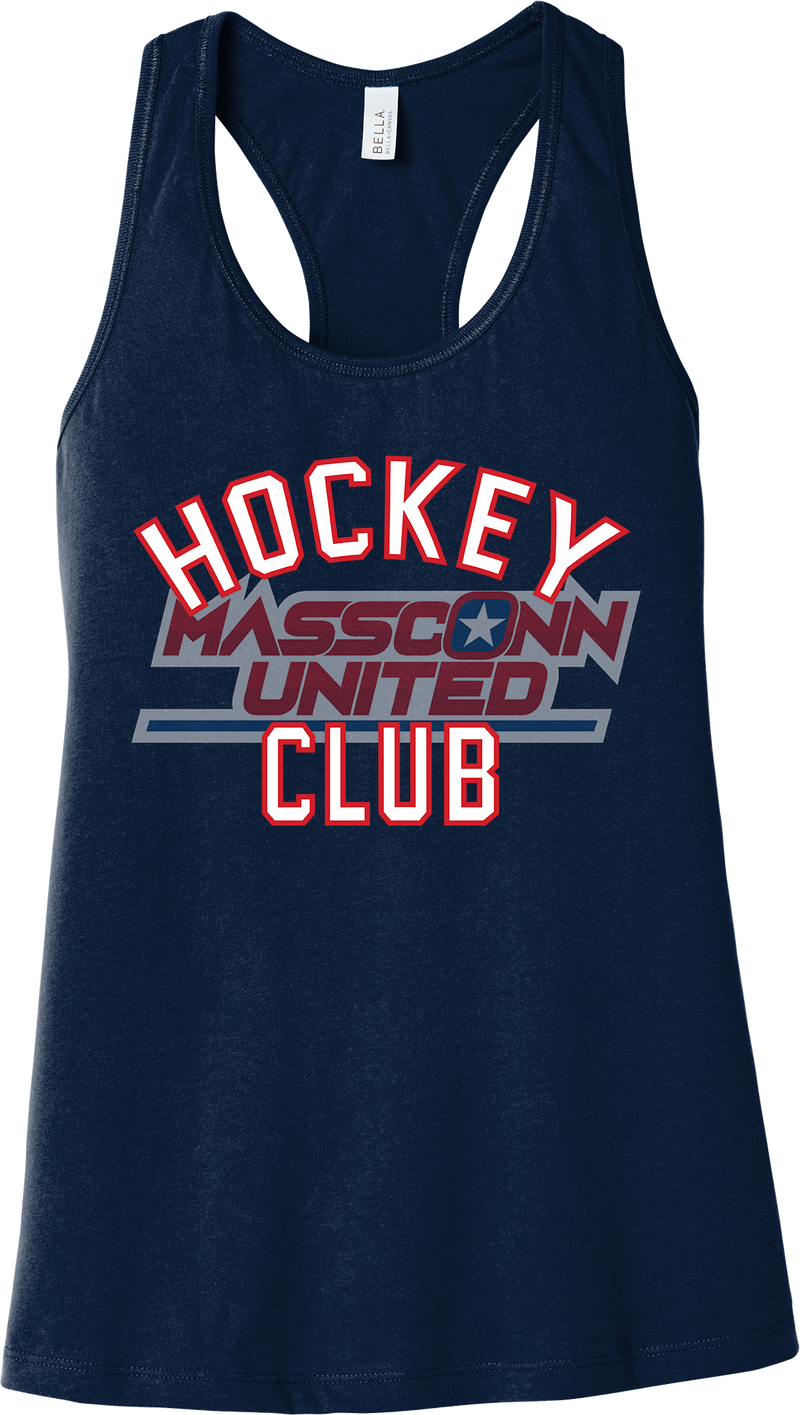 Mass Conn United Womens Jersey Racerback Tank