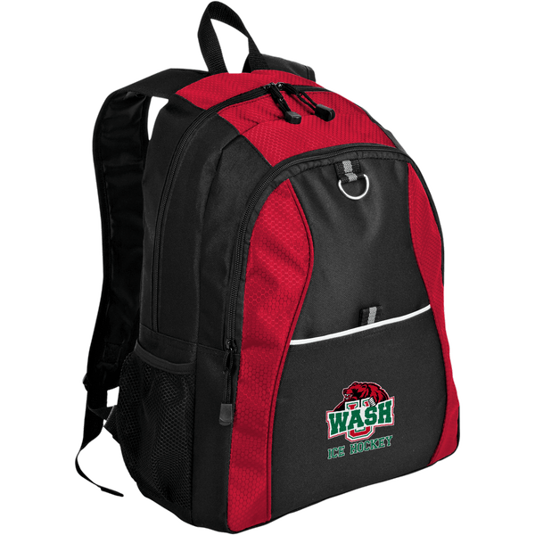 Wash U Contrast Honeycomb Backpack