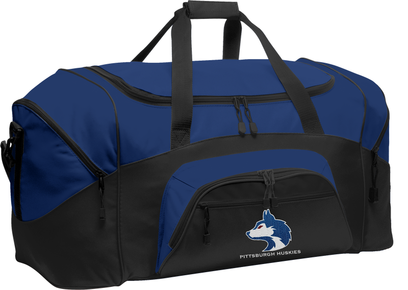 Pittsburgh Huskies Standard Colorblock Sport Duffel