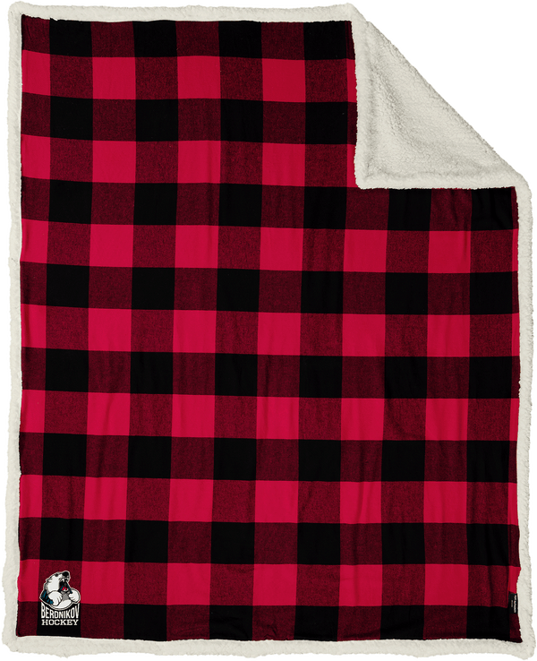 Berdnikov Bears Flannel Sherpa Blanket