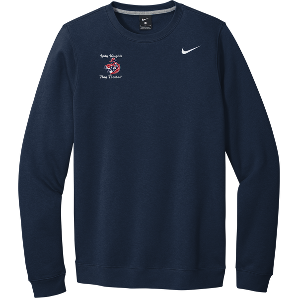 Kennedy Lady Knights Nike Club Fleece Crew