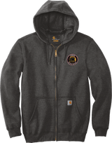 MD Jr. Black Bears Carhartt Midweight Hooded Zip-Front Sweatshirt