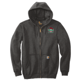 Wash U Carhartt Midweight Hooded Zip-Front Sweatshirt