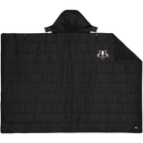 Scary Badgers Eddie Bauer Puffy Camp Poncho