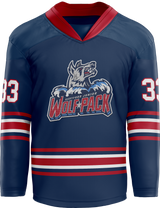 Hartford Jr. Wolfpack Girls Youth Goalie Hybrid Jersey