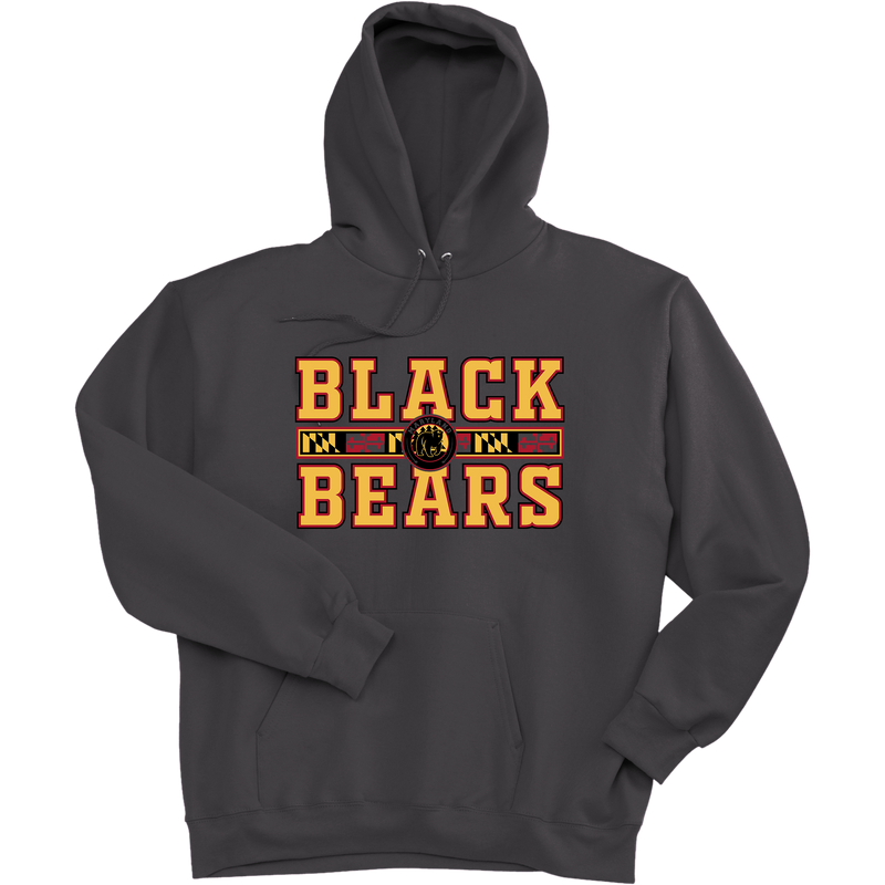 MD Jr. Black Bears Ultimate Cotton - Pullover Hooded Sweatshirt