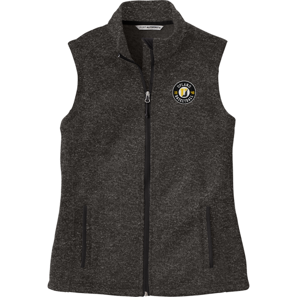 Upland Basketball Ladies Sweater Fleece Vest