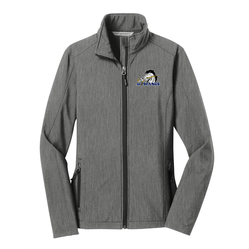 Mid-State Mustangs Ladies Core Soft Shell Jacket