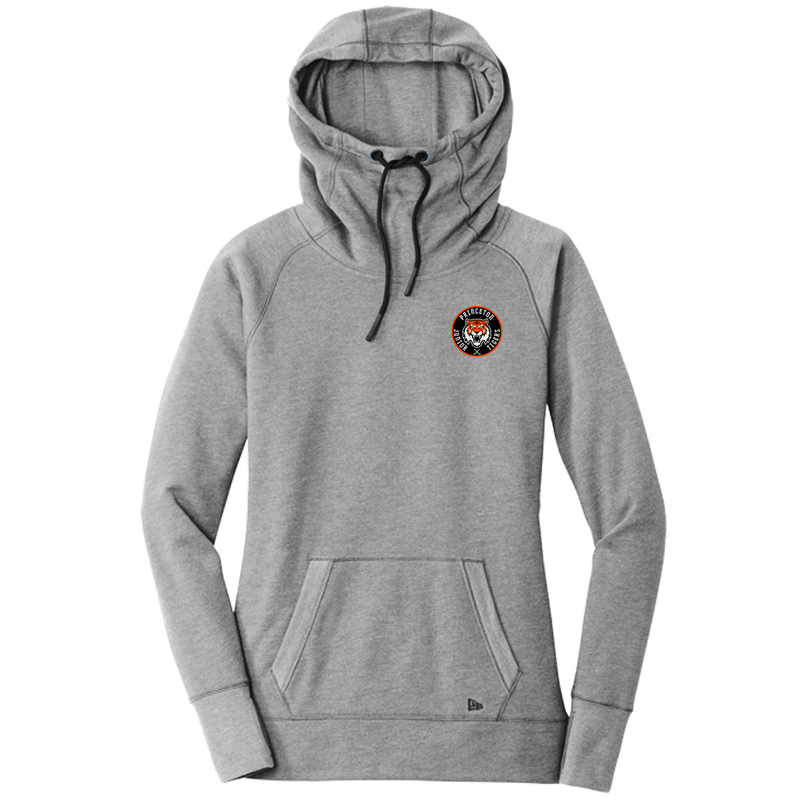 Princeton Jr. Tigers New Era Ladies Tri-Blend Fleece Pullover Hoodie