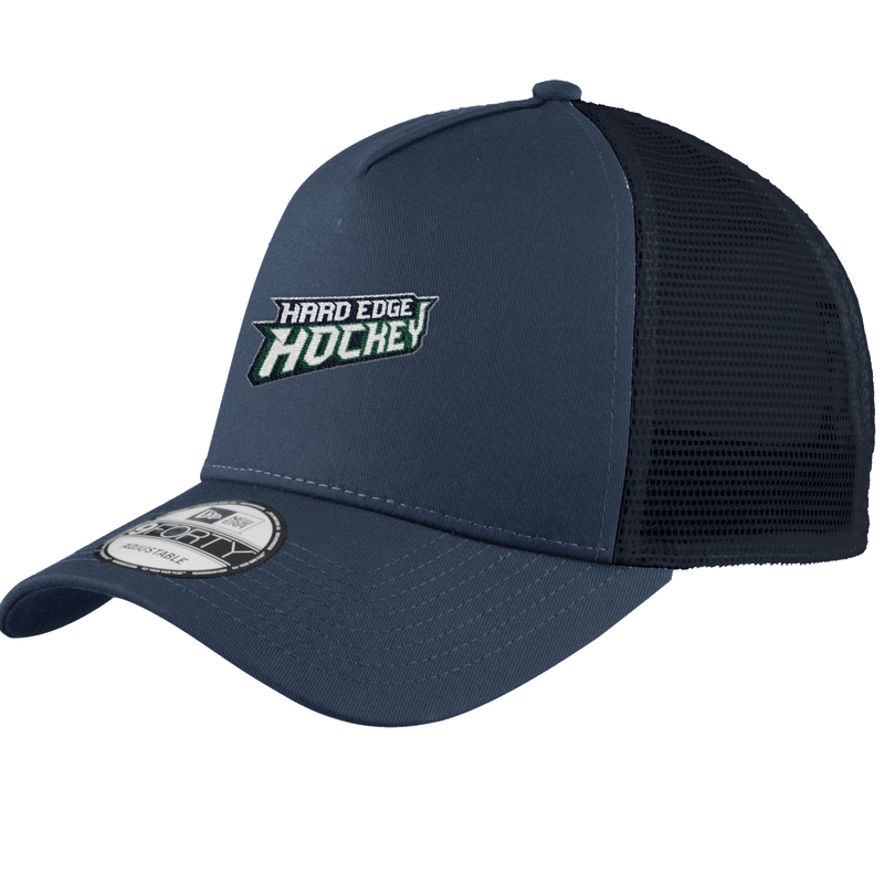 Hard Edge Hockey New Era Snapback Trucker Cap