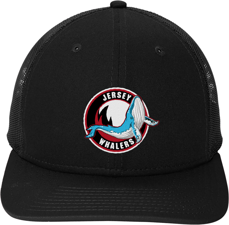 Jersey Shore Whalers New Era Snapback Low Profile Trucker Cap