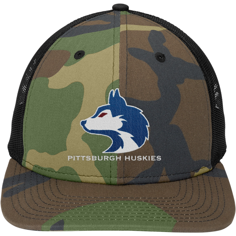 Pittsburgh Huskies New Era Snapback Low Profile Trucker Cap