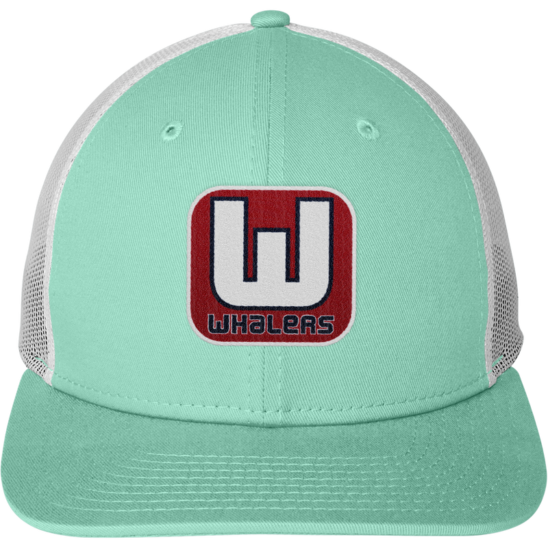 CT Whalers Tier 1 New Era Snapback Low Profile Trucker Cap