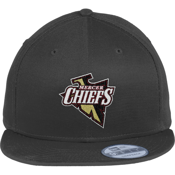 Mercer Chiefs New Era Flat Bill Snapback Cap