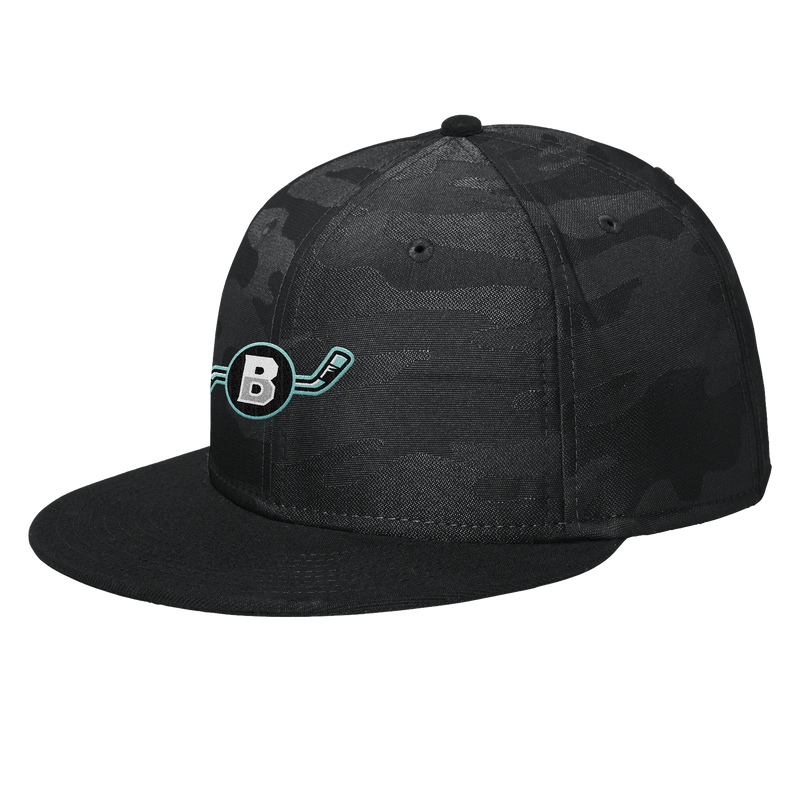 Brooklyn Aviators New Era Camo Flat Bill Snapback Cap