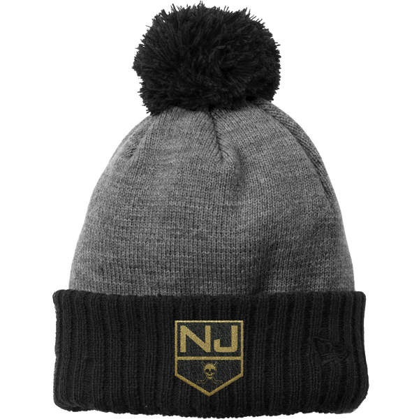 NJ Raiders New Era Colorblock Cuffed Beanie