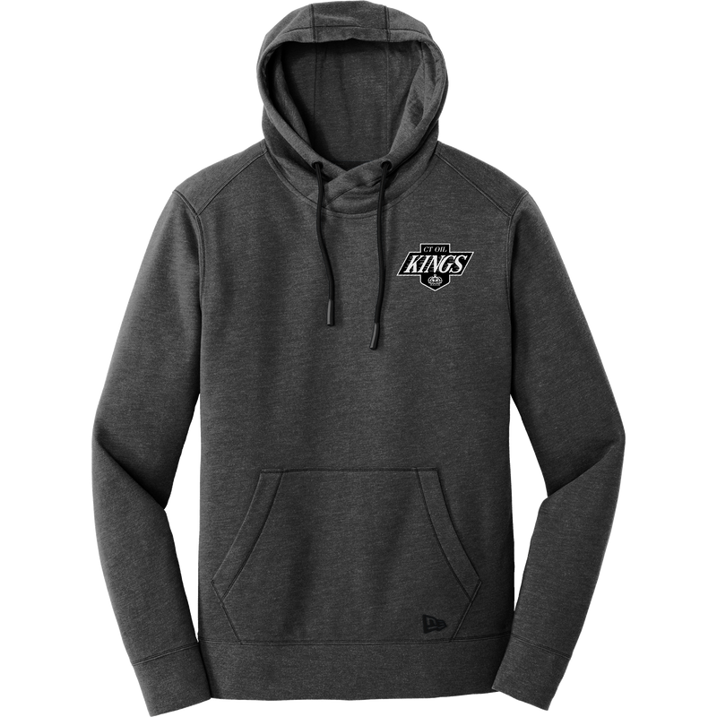 CT Oil Kings New Era Tri-Blend Fleece Pullover Hoodie