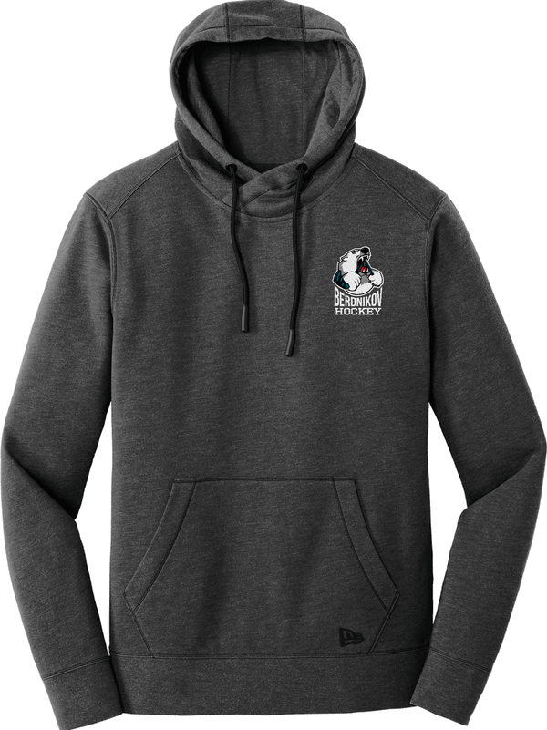 Berdnikov Bears New Era Tri-Blend Fleece Pullover Hoodie