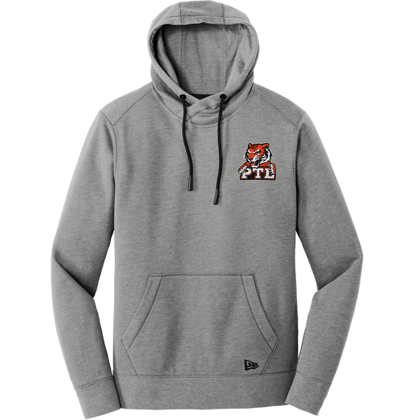 Princeton Tiger Lilies New Era Tri-Blend Fleece Pullover Hoodie