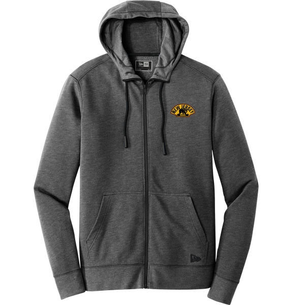 NJ Bears New Era Tri-Blend Fleece Full-Zip Hoodie