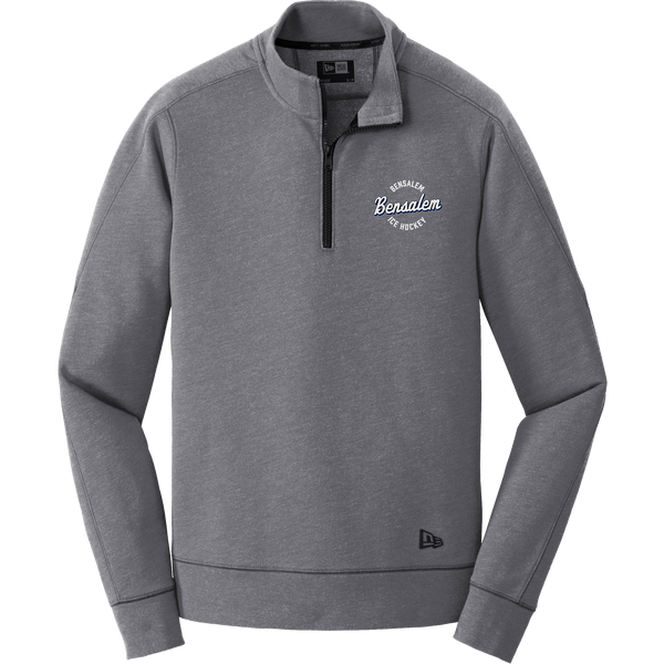 Bensalem New Era Tri-Blend Fleece 1/4-Zip Pullover