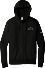 Igloo Jaguars Nike Club Fleece Sleeve Swoosh Full-Zip Hoodie