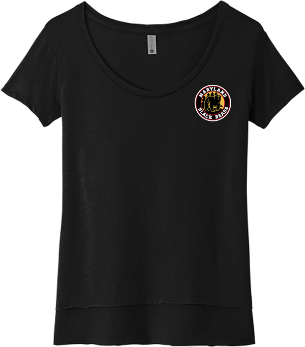 Maryland Black Bears Womens Festival Scoop Neck Tee