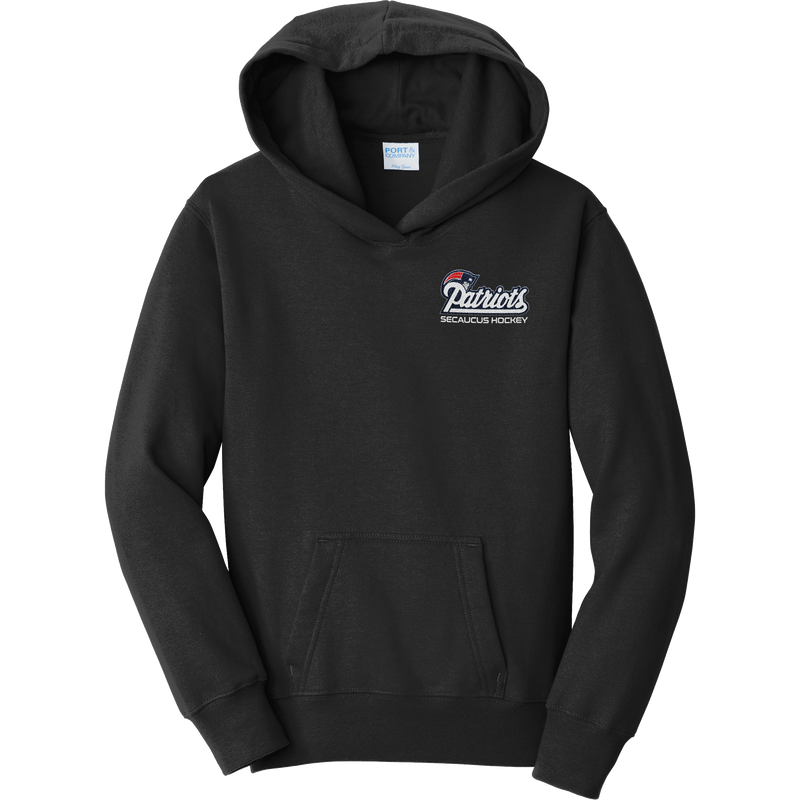 Secaucus Patriots Youth Fan Favorite Fleece Pullover Hooded Sweatshirt