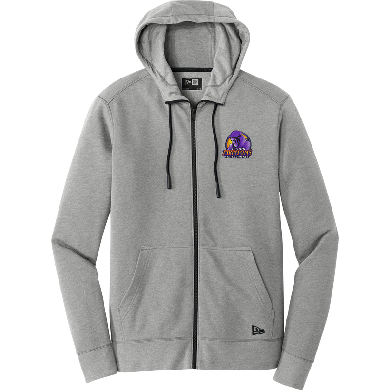 Jr. Phantoms New Era Tri-Blend Fleece Full-Zip Hoodie