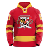 SOMD Sabres Youth Sublimated Retro Hoodie