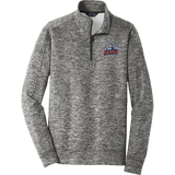 Hartford Jr. Wolfpack PosiCharge Electric Heather Fleece 1/4-Zip Pullover