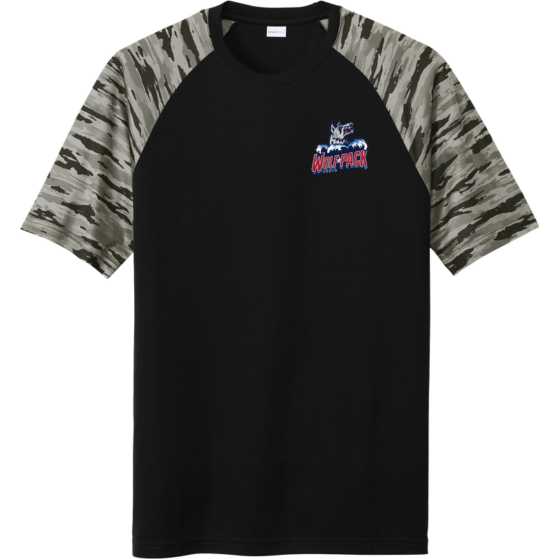 CT Wolfpack South Drift Camo Colorblock Tee