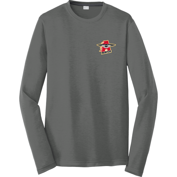 NY Aviators Long Sleeve PosiCharge Competitor Cotton Touch Tee