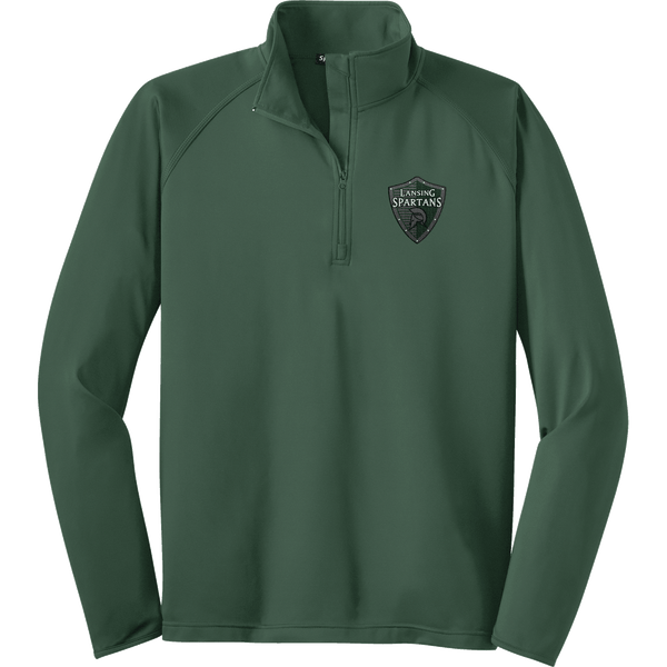 Lansing Spartans Sport-Wick Stretch 1/4-Zip Pullover