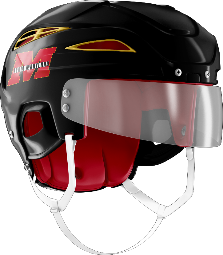 Team Maryland Helmet Stickers