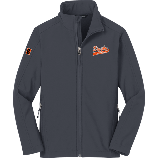 Biggby Coffee AAA Youth Core Soft Shell Jacket