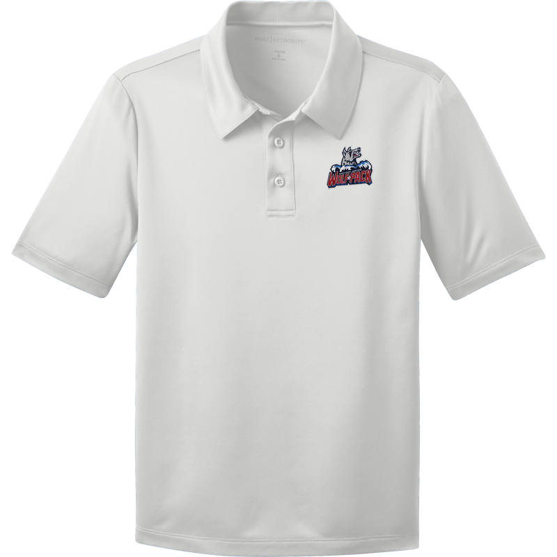 Hartford Jr. Wolfpack Youth Silk Touch Performance Polo