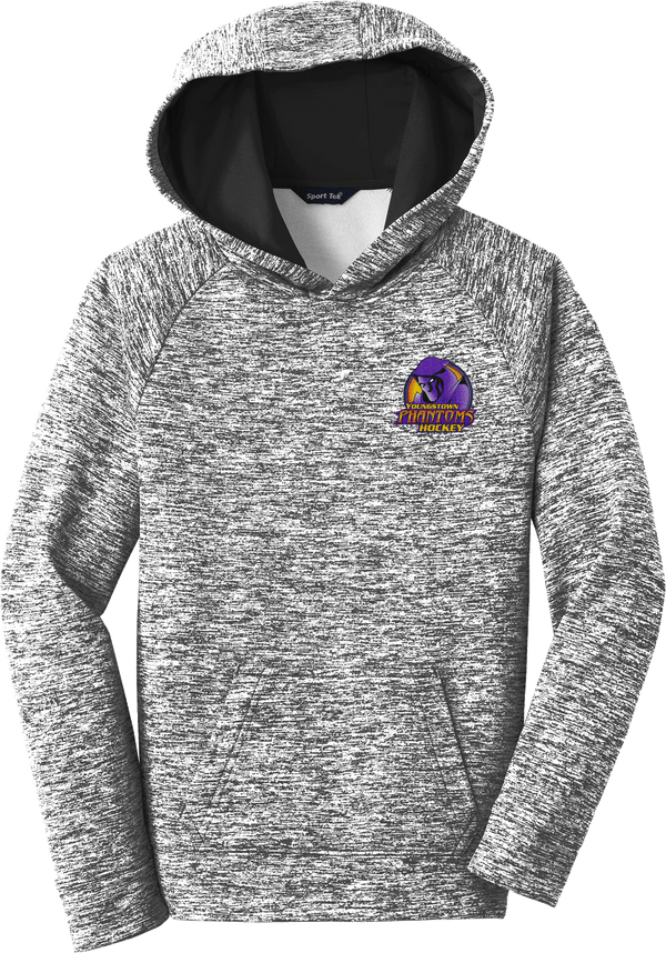 Youngstown Phantoms Youth PosiCharge Electric Heather Fleece Hooded Pullover