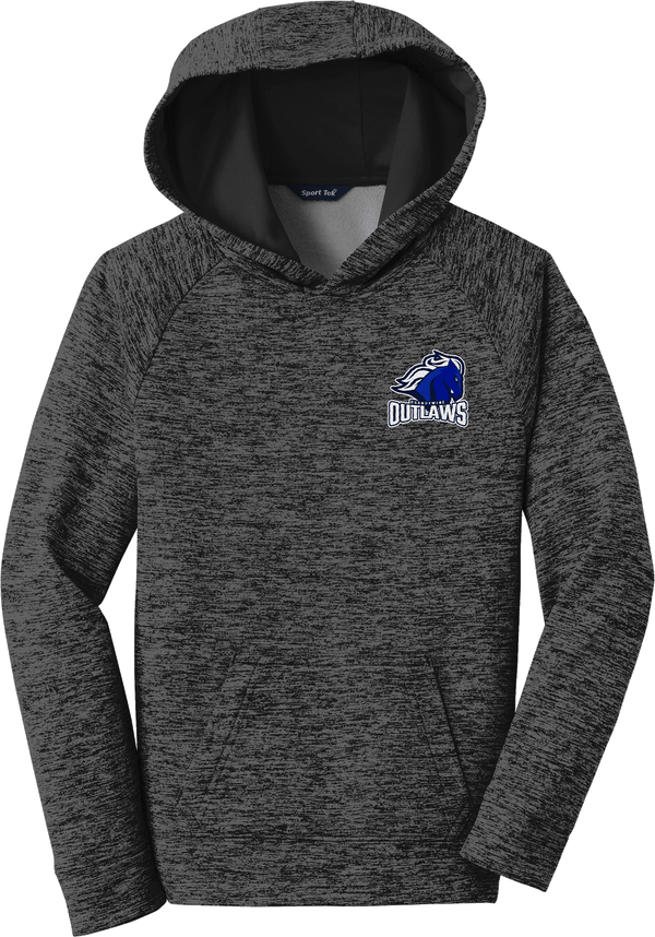 Brandywine Outlaws Youth PosiCharge Electric Heather Fleece Hooded Pullover