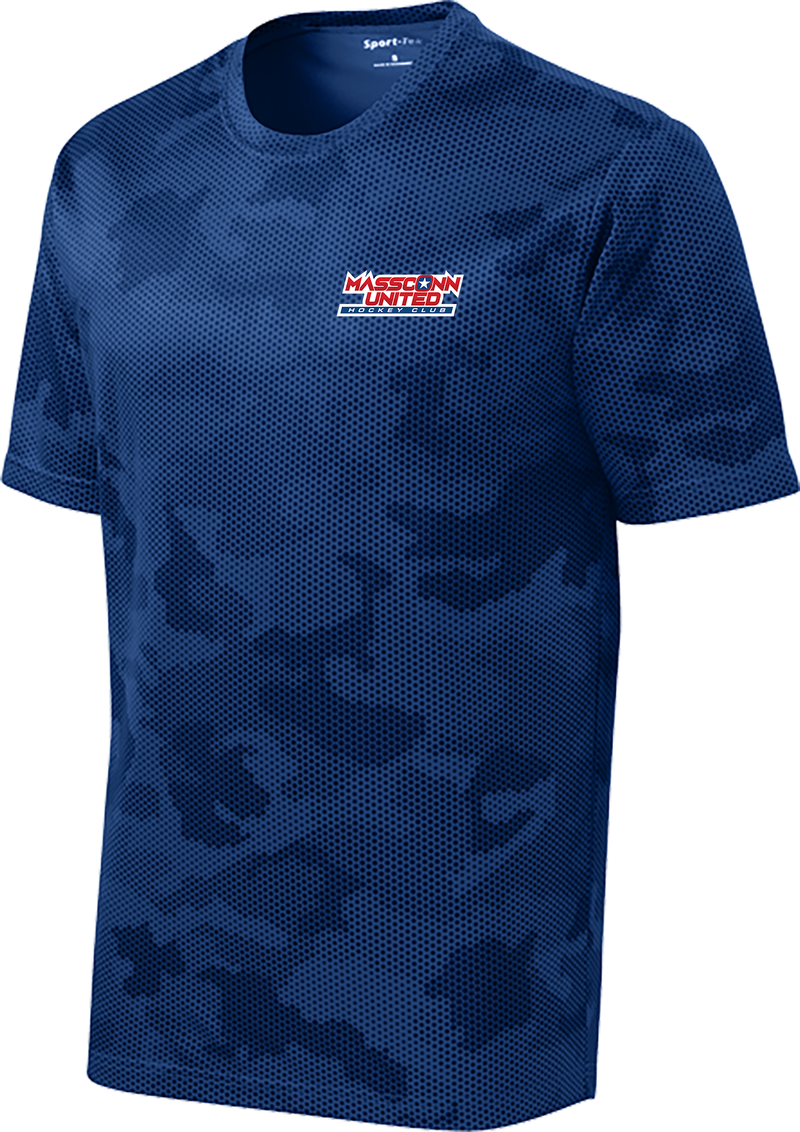 Mass Conn United Youth CamoHex Tee